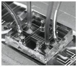 Фотография устройства на основе мезопористой пленки