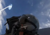 Показаны кадры первого в истории условного боя роботизированного истребителя X-62A с пилотируемым самолетом